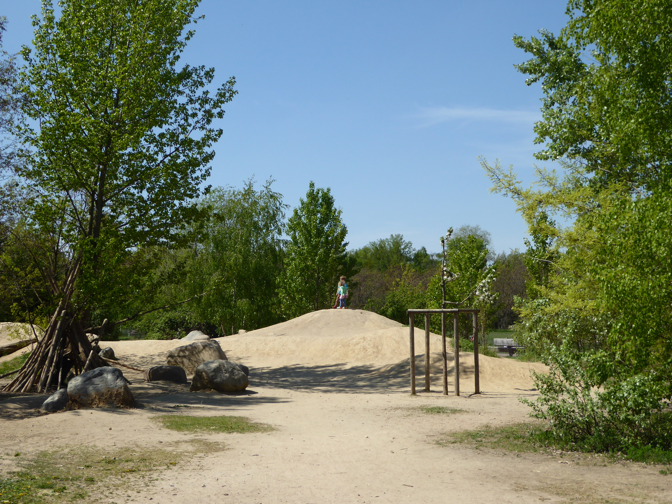 Naturerfahrungsraum im Park am Gleisdreieck