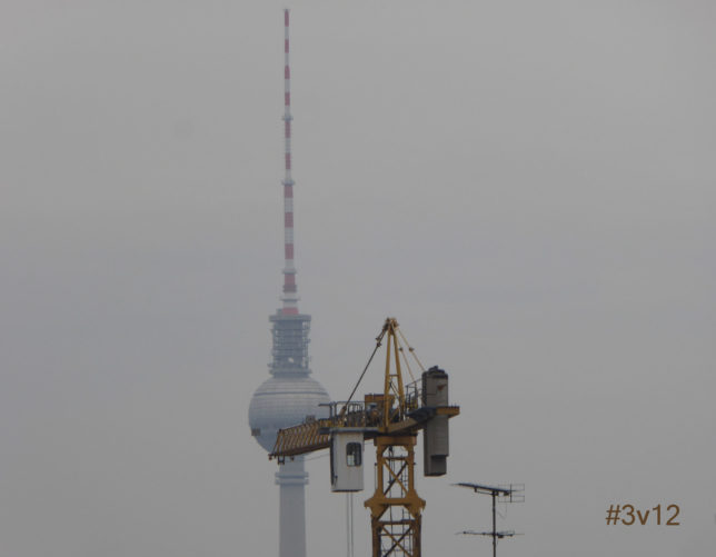 #12von12 im März 2018 | Fernsehturm im Nebel